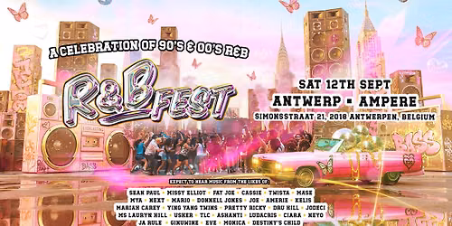 R&B Fest Is Coming To Antwerp!