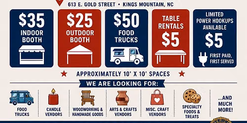 Stars, Stripes, & Shopping Event