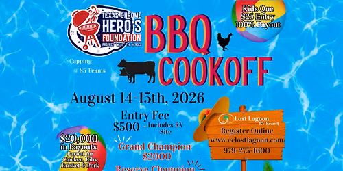 Texas Chrome Hero's Foundation - BBQ Cookoff