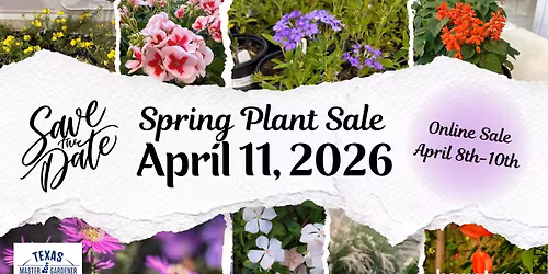 2026 Spring Plant Sale