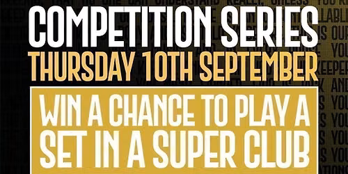 Who's Jack? Presents 'DJ DIGITAL SUPERCLUB' Competition