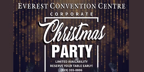 Corporate Christmas Party at Everest Convention Centre - Chatham Ontario