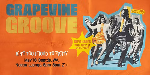 GRAPEVINE GROOVE: AN EARLY EVENING MOTOWN-INSPIRED PARTY