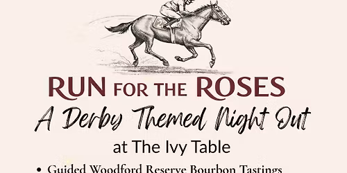 Derby Themed Party and Bourbon Tasting at The Ivy Table with Woodford Reserve