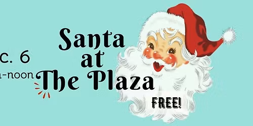 Santa at The Plaza 