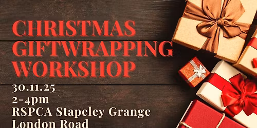 Christmas Gift wrapping Workshop