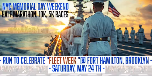 NYC Memorial Day Half Marathon, 10K, 5K 