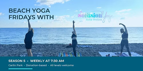 Beach Yoga: Season 5 | Weekly Donation Class at Carlin Park