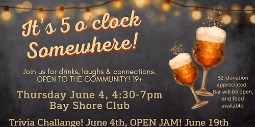 5 o'clock somewhere!