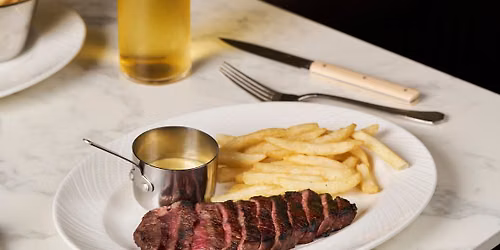 Steak, Fries & Wine \/ $55 Every Tuesday & Wednesday