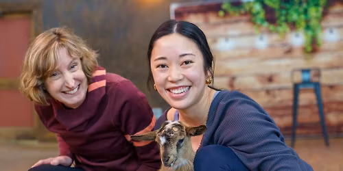 💐 MOTHER’S DAY BABY GOAT YOGA @ The Cooperage 🥂🐐