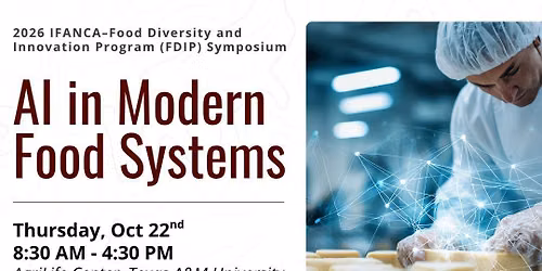 2026 IFANCA Food Diversity and Innovation Program (FDIP) Symposium
