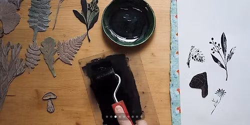 Shrewsbury Arts & Crafts - Introduction to Linocut: Spring in Print: Landscapes & Botanicals