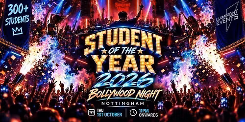 STUDENT OF THE YEAR 2026 - BOLLYWOOD \u00d7 DESI