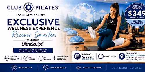 UltraSculpt Launch Event | Club Pilates Woodbridge Township