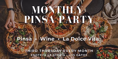 MONTHLY PINSA PARTY - SEPTEMBER