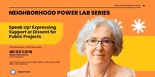 Speak up! Expressing Support and Dissent for Public Projects