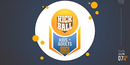 Kingship Kickball Game: Kids vs. Adults