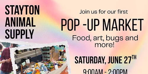 Pop-Up Market!