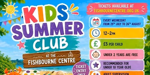 Kids Summer Club - Wednesday 19th August