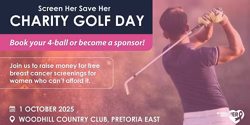 Charity Golf Day 2025 - Screen Her Save Her