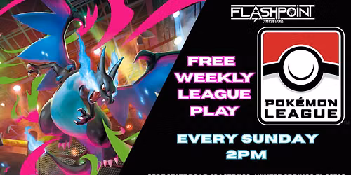 Weekly Pokemon League at Flashpoint - FREE