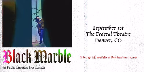 Black Marble with Public Circuit + Hex Cassette | Denver, CO