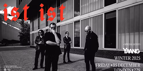 IST IST LIVE in London | 5th December 2025