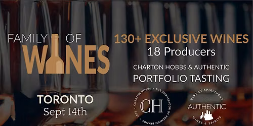 Family of Wines Toronto 2026