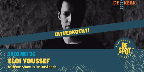UITVERKOCHT! Eloi Youssef