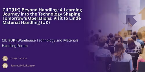 CILT (UK) Linde Material Handling (UK)