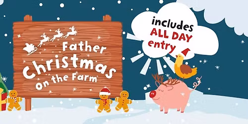Father Christmas on the Farm