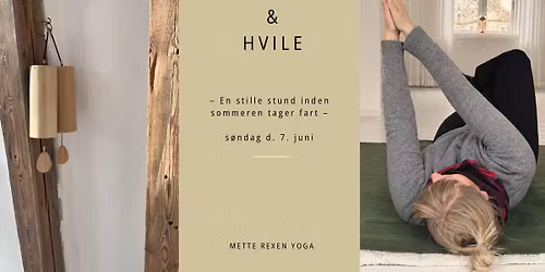 SOMATICS & HVILE - En stille stund inden sommeren tager fart