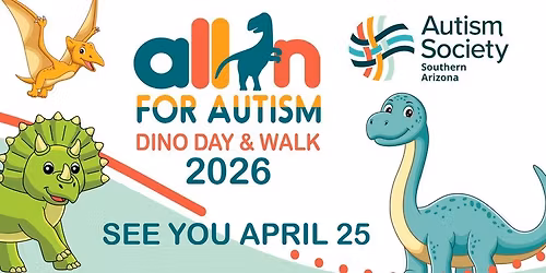 All In For Autism Dino Day & Walk 2026