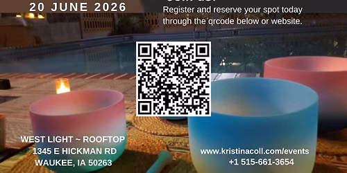 Sunset Summer Solstice Soundbath Float