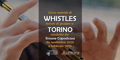 Torino - Corso di Irish whistles 