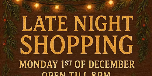 Late night Christmas shopping \u2728\u2728\u2728