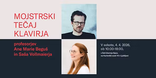 Mojstrski te\u010daj klavirja | Vollmaier | Begu\u0161