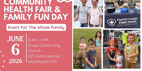 Community Health Fair & Family Fun Day (Fayette County, OH)