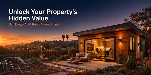 Unlock Your Property's Hidden Value: San Diego ADU Rules Made Simple