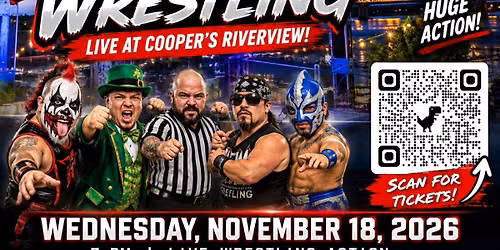 EXTREME DWARFANATORS WRESTLING PERFORM AT COOPER'S RIVERVIEW!