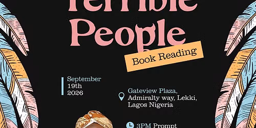 Not So Terrible People \u2013 Book Reading