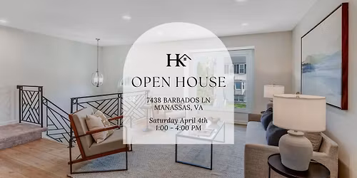OPEN HOUSE! 7438 Barbados Ln, Manassas, VA 