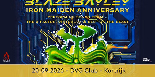 Blaze Bayley "Iron Maiden Anniversary" @ DVG Club, Kortrijk