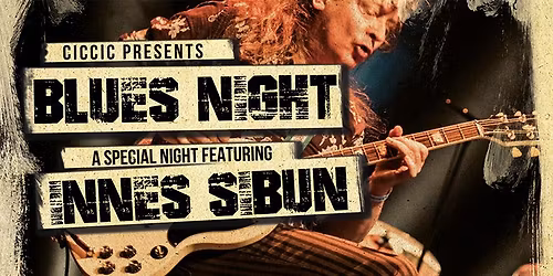 Blues Music Night with Innes Sibun
