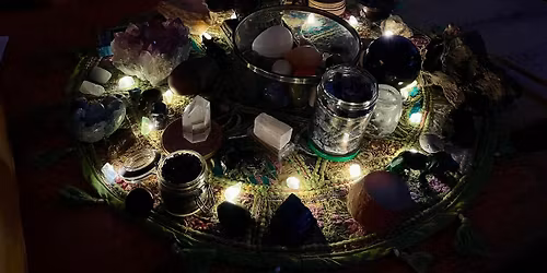 Wintersonnenwende Zeremonie beim Themenseminar Schamanismus