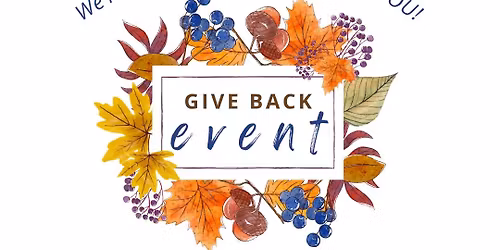 Silo-Fit & Zenerouslife "GIVE BACK"