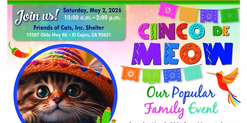 2026 Cinco De Meow Celebration!