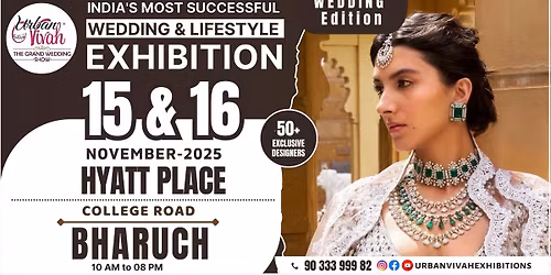 India's Most Successful Wedding & Lifestyle Exhibition - Bharuch (November 2025)