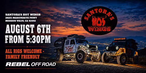 OC's Off-Road Monthly Meetup @ Santora's Pizza Subs and Wings